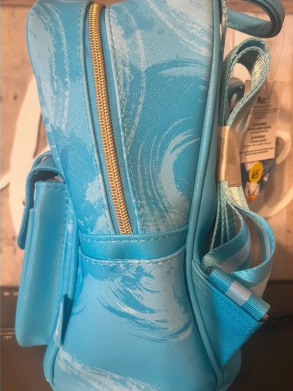 Disney Mickey and Friends Blue Character Mini Backpack